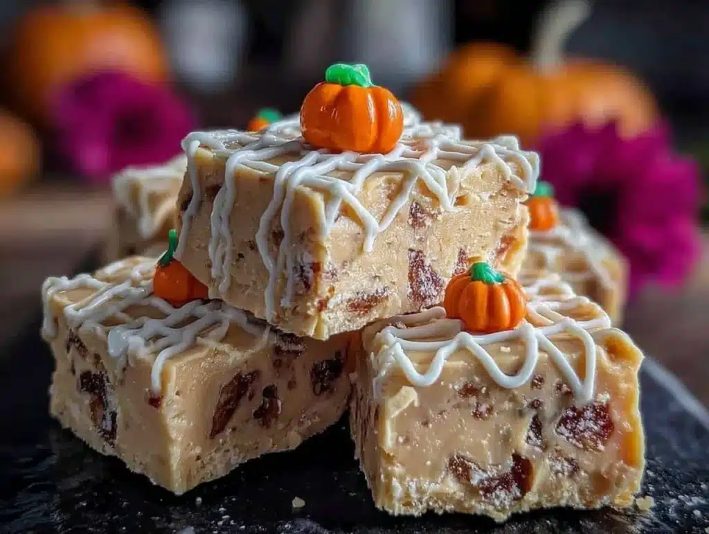 creamy pumpkin fudge - featured image