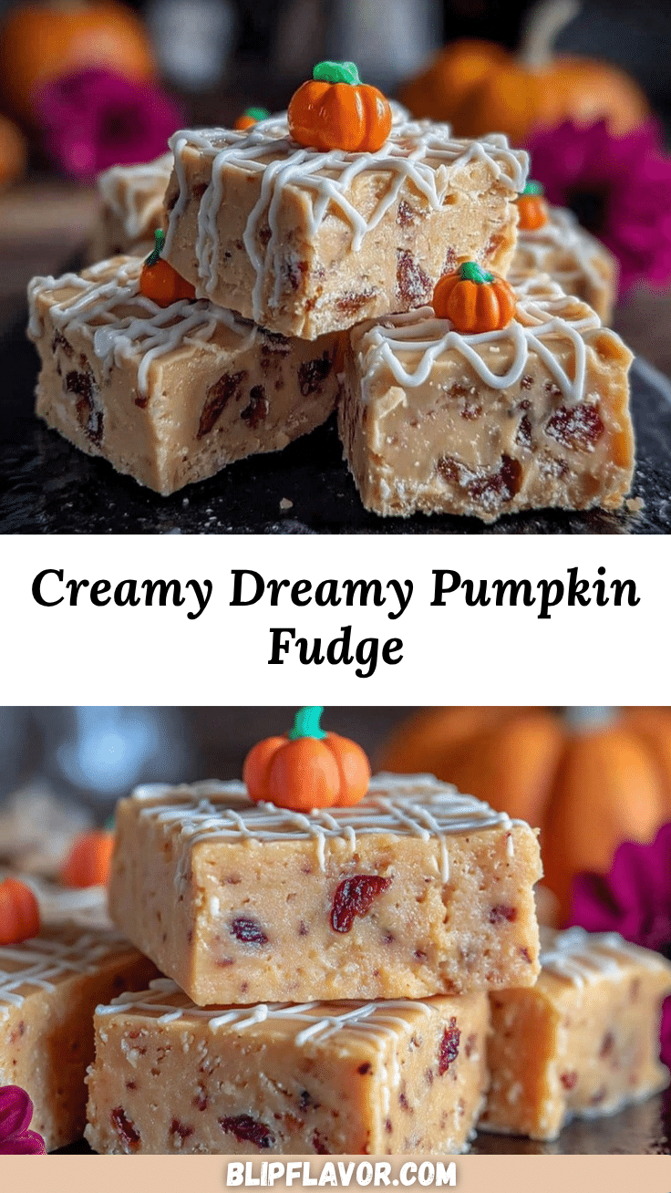 creamy pumpkin fudge recipe