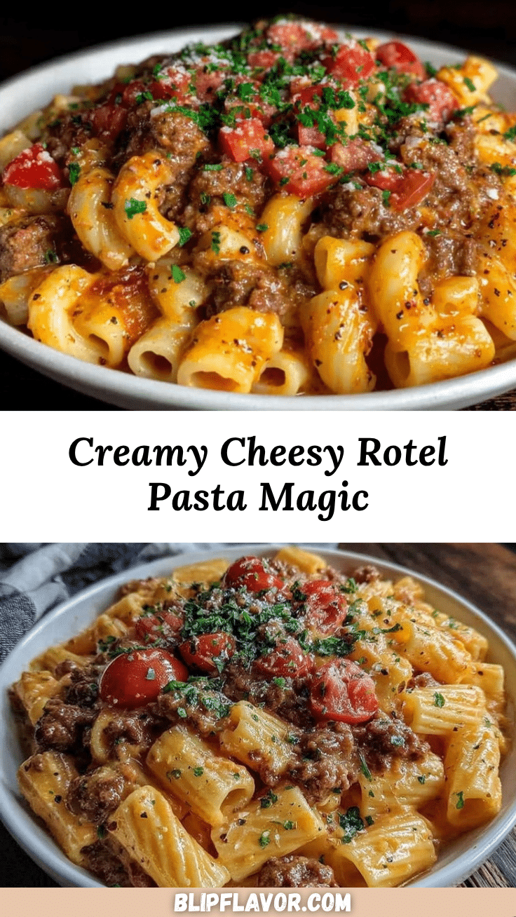 Creamy Rotel Pasta recipe
