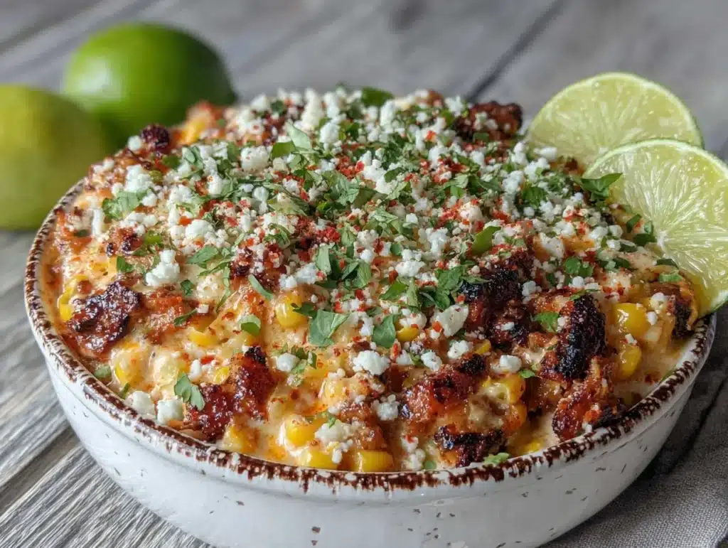 Creamy Street Corn Chicken Chili - featured image