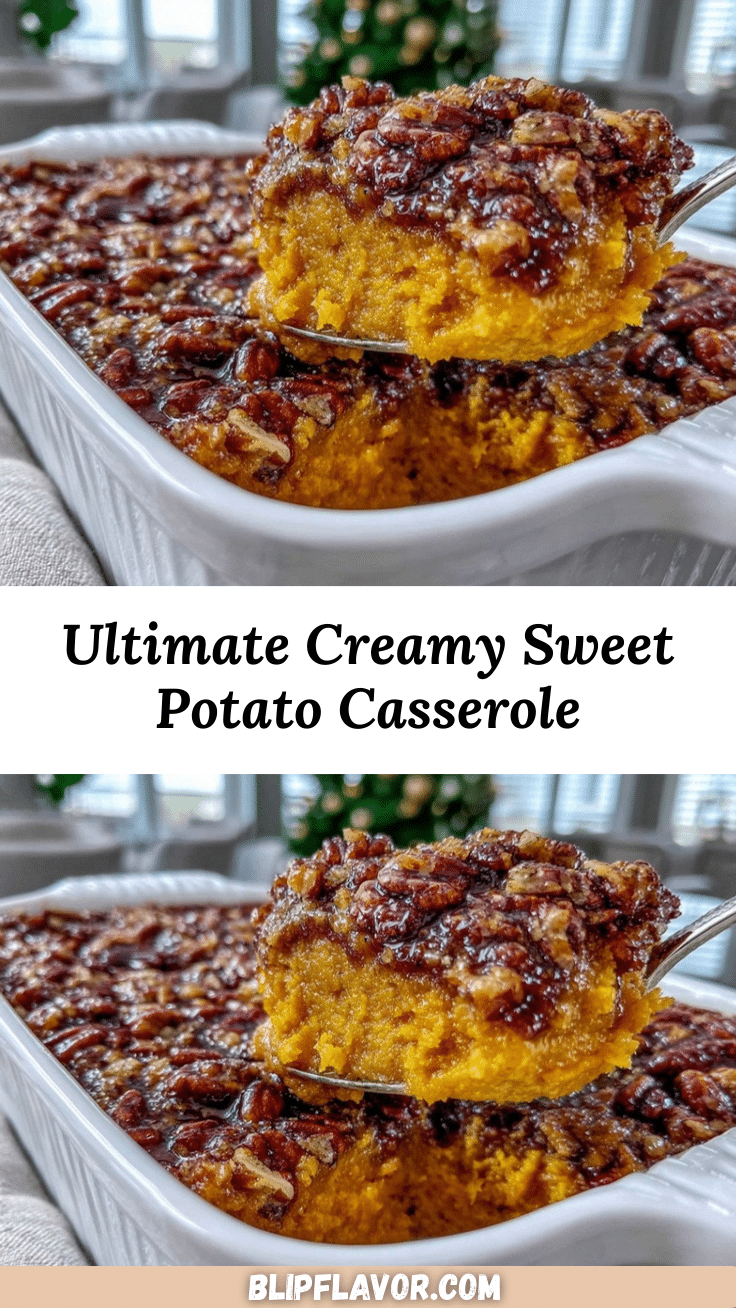creamy sweet potato casserole recipe
