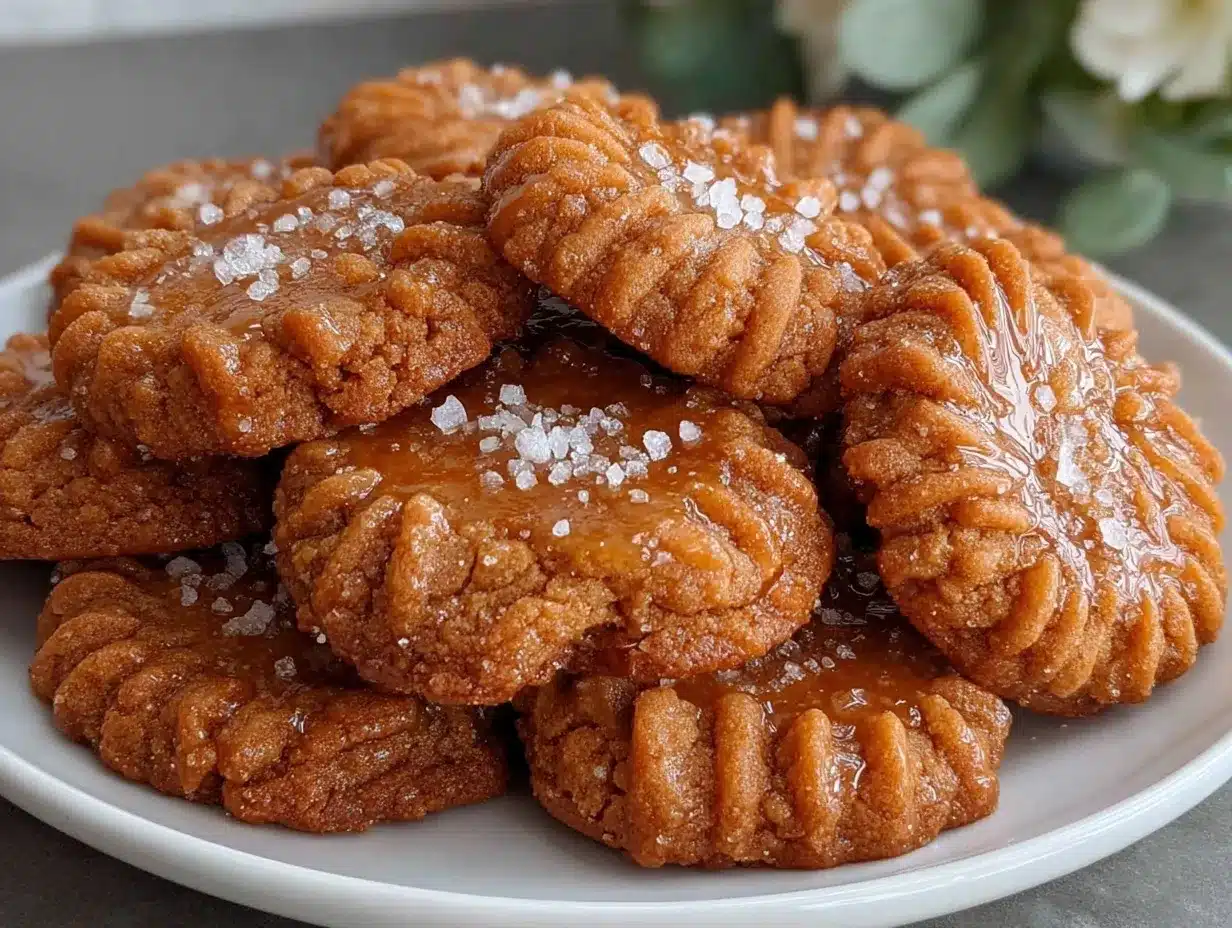 crispy salted butter cookies preparation steps