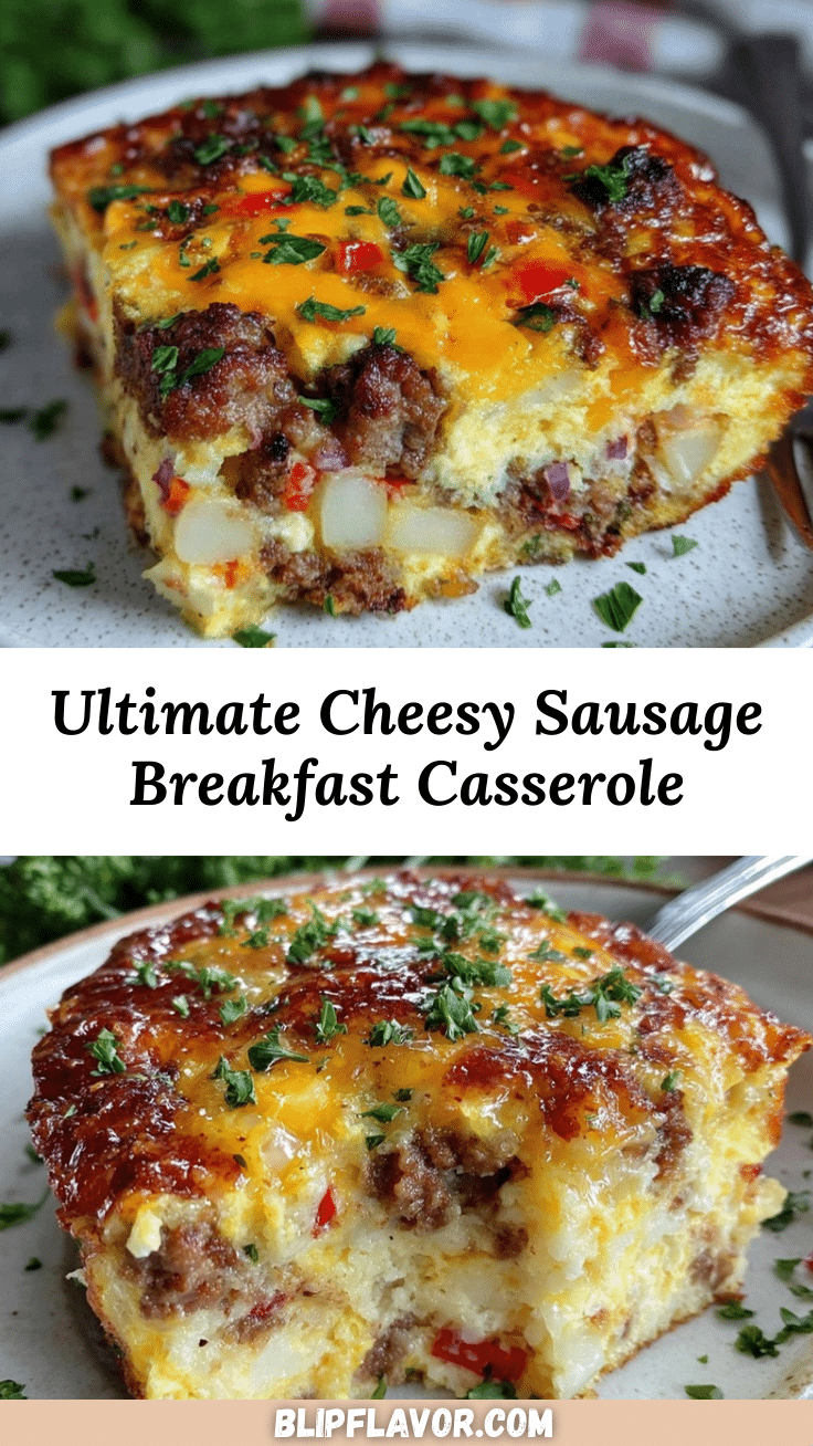 crispy sausage breakfast casserole recipe