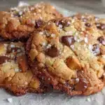 crispy sea salt butterscotch chocolate chip cookies - featured image