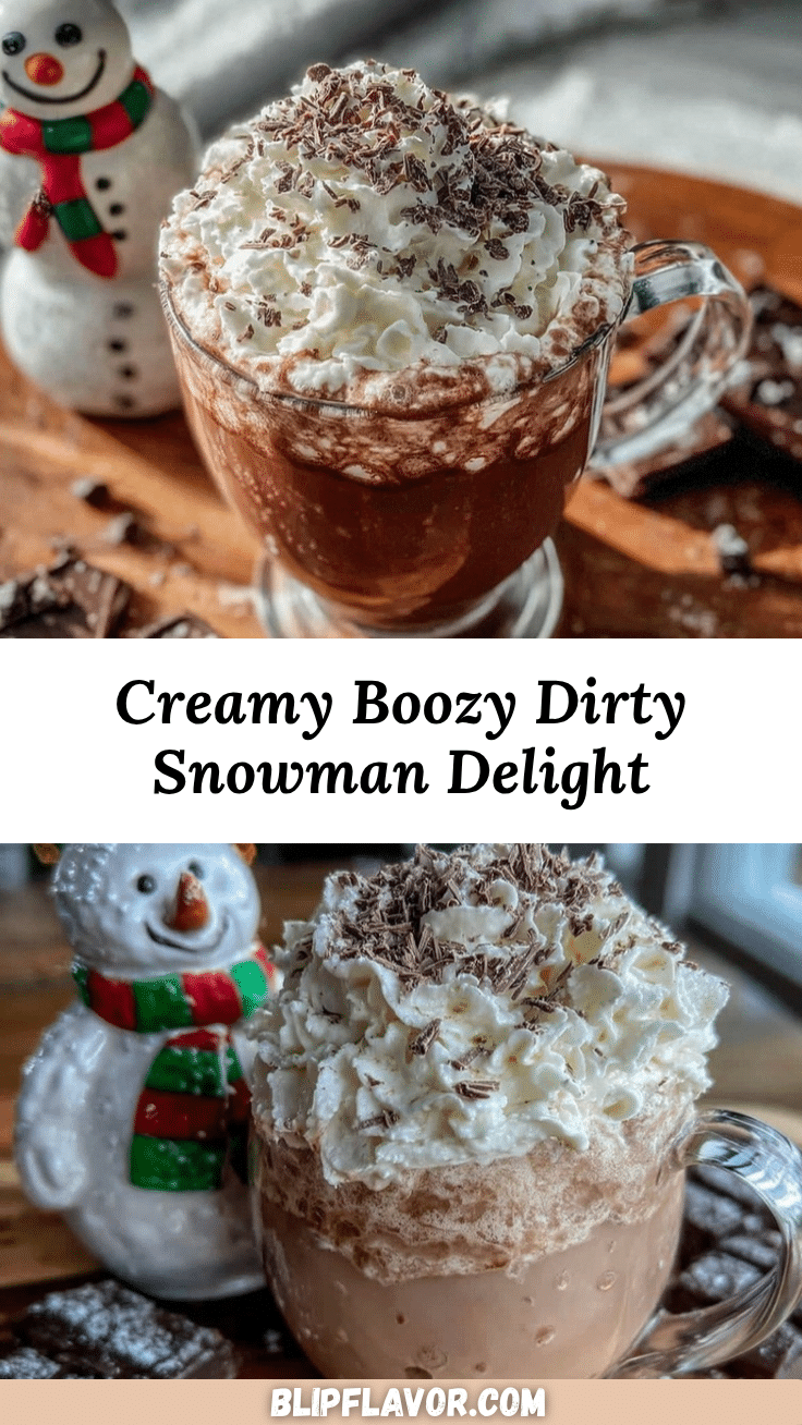 dirty snowman cocktail recipe