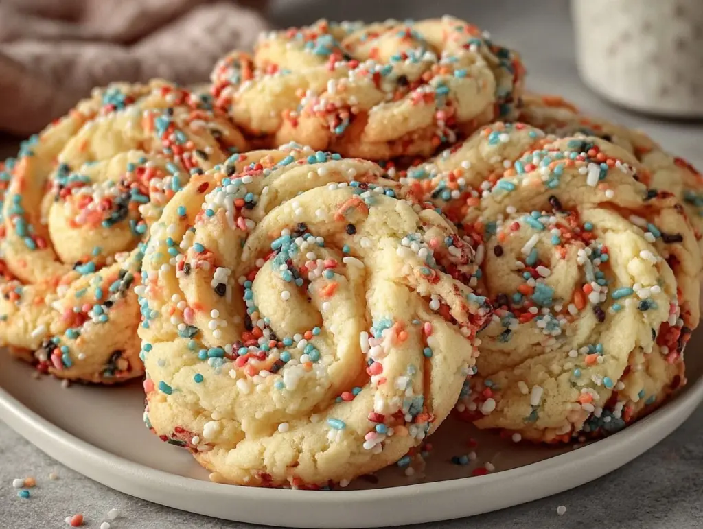 Fluffy Funfetti Butter Cookies - featured image