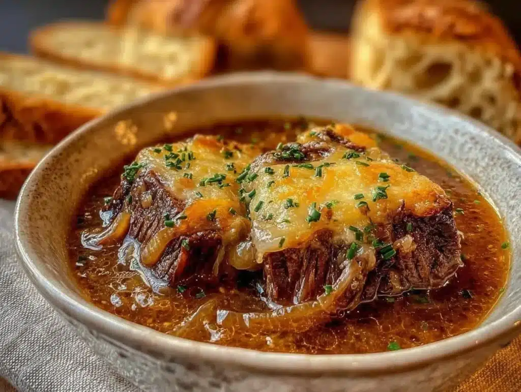 French Onion Short Rib Soup - featured image
