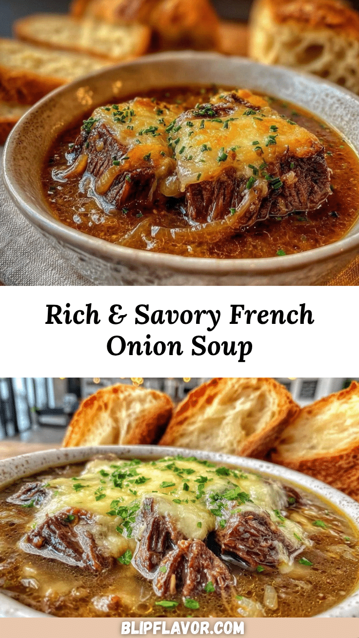 French Onion Short Rib Soup recipe