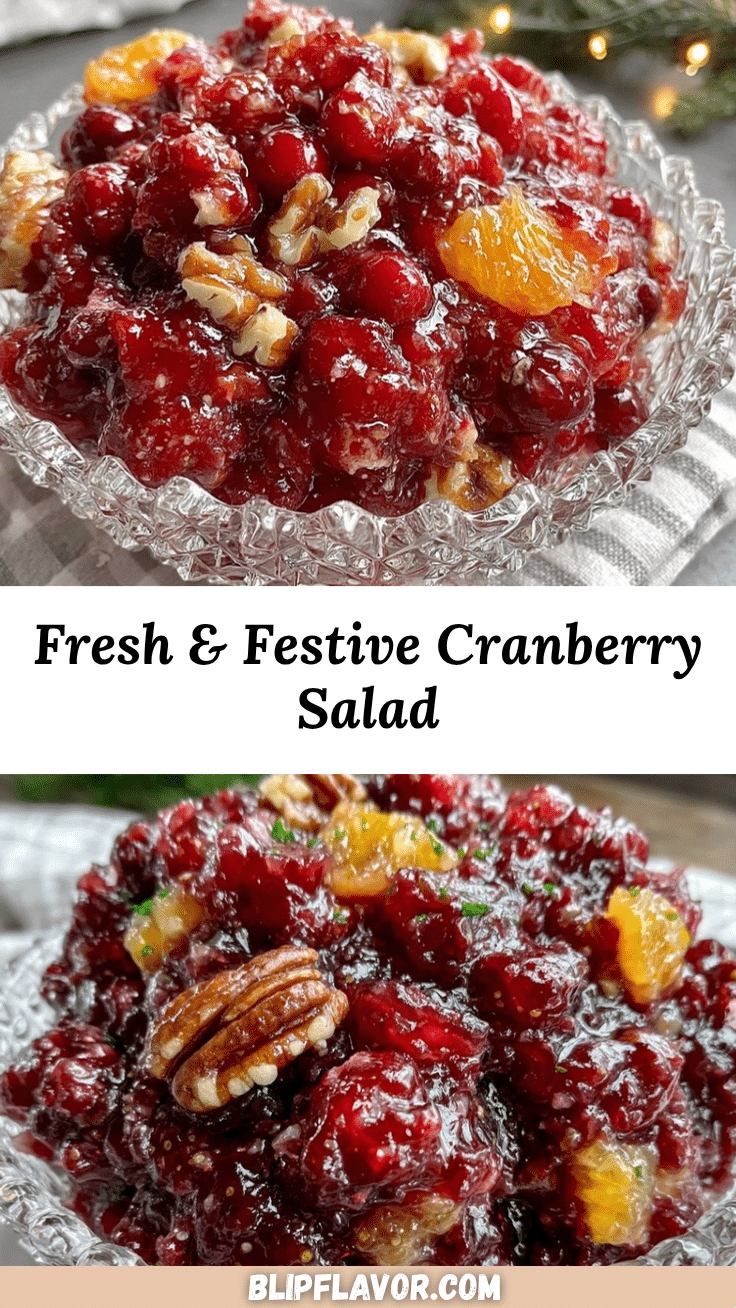 fresh cranberry salad recipe