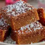gingerbread brownies - featured image