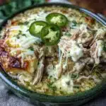 green enchilada chicken soup - featured image