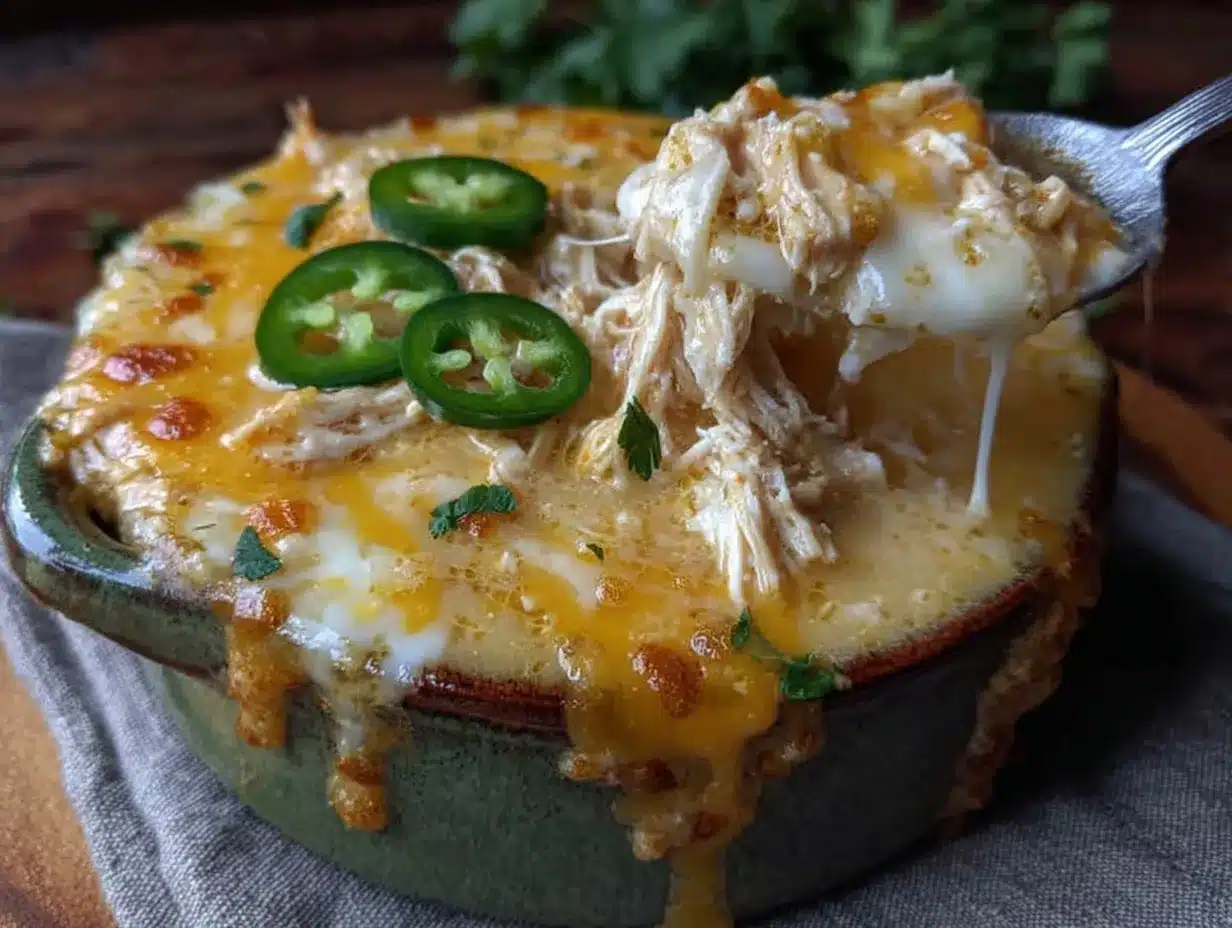 green enchilada chicken soup preparation steps