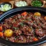 ground beef slow cooker recipes - featured image