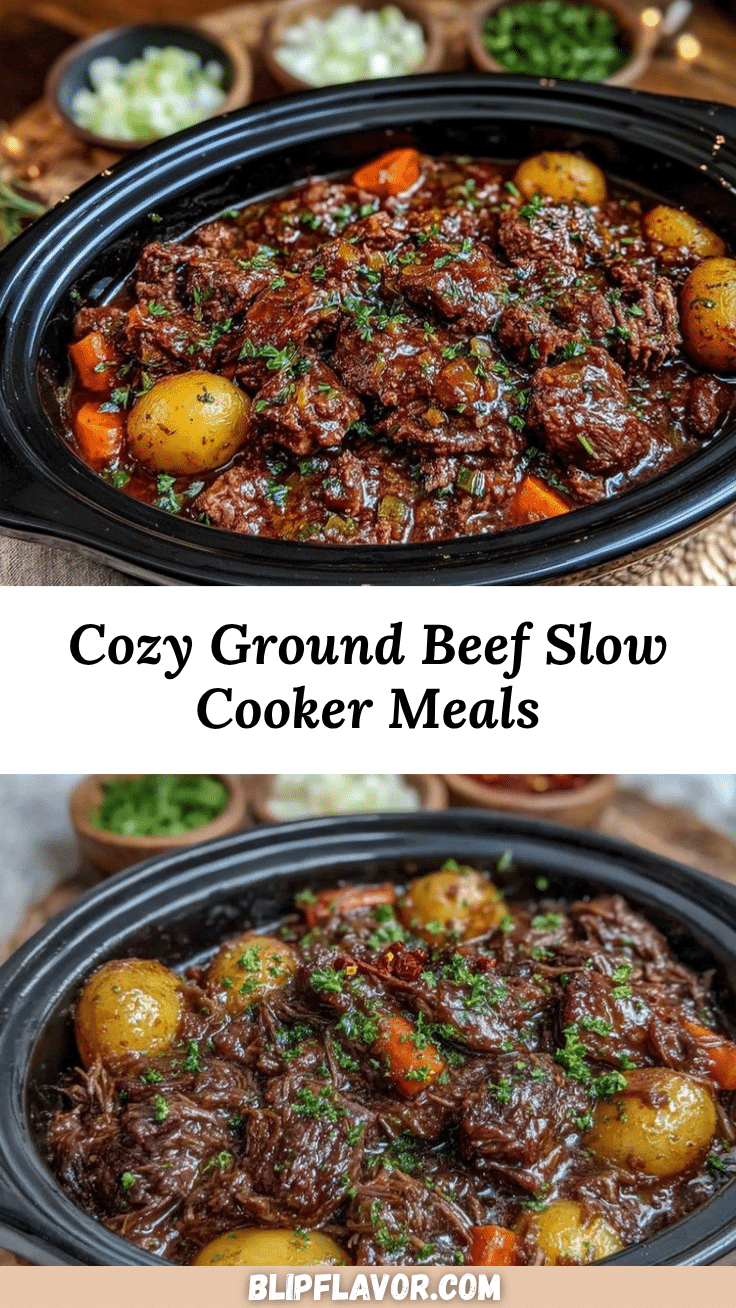 ground beef slow cooker recipes recipe