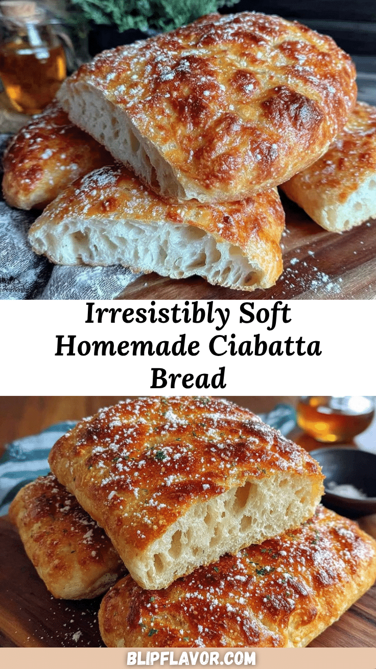 homemade ciabatta bread recipe