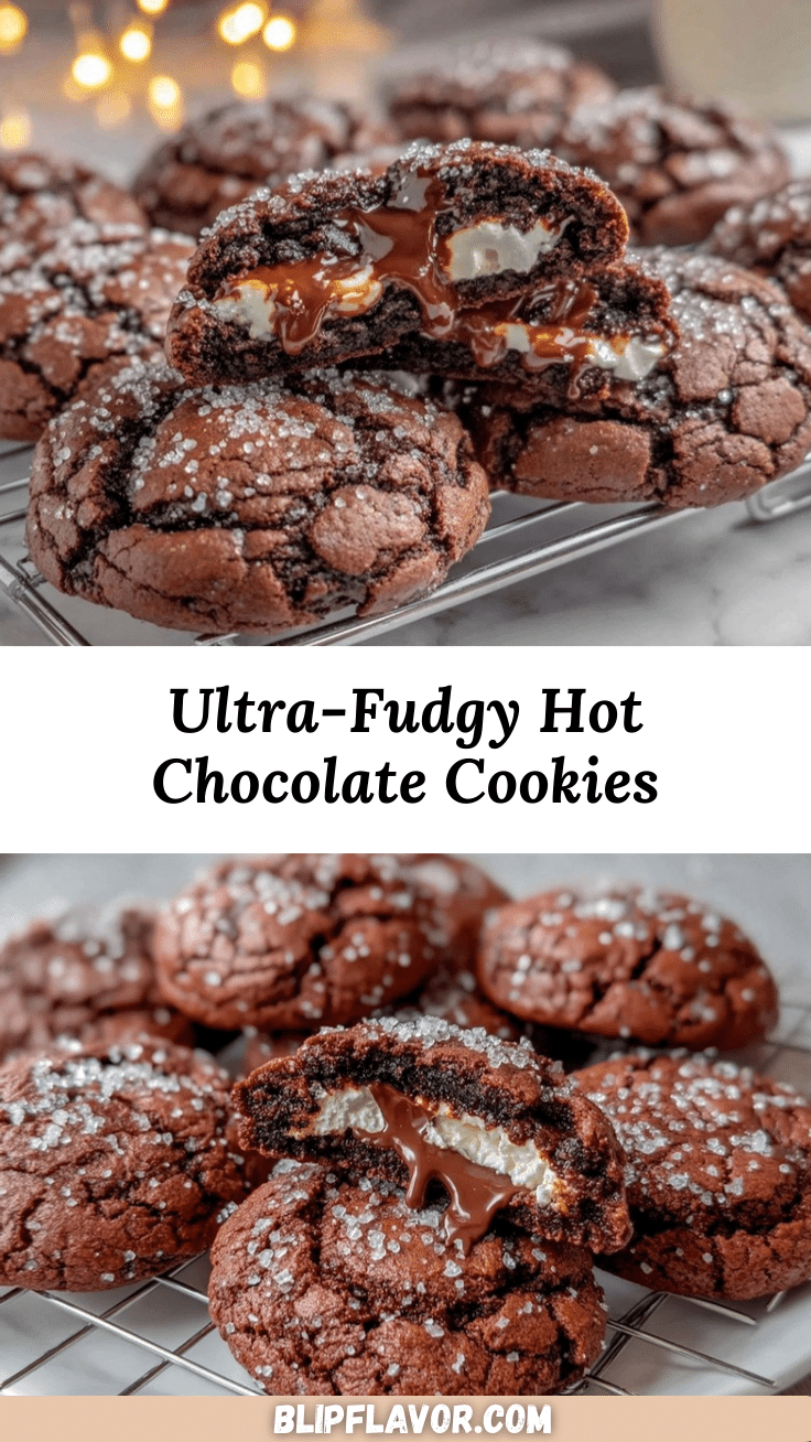 hot chocolate cookies with marshmallow filling recipe