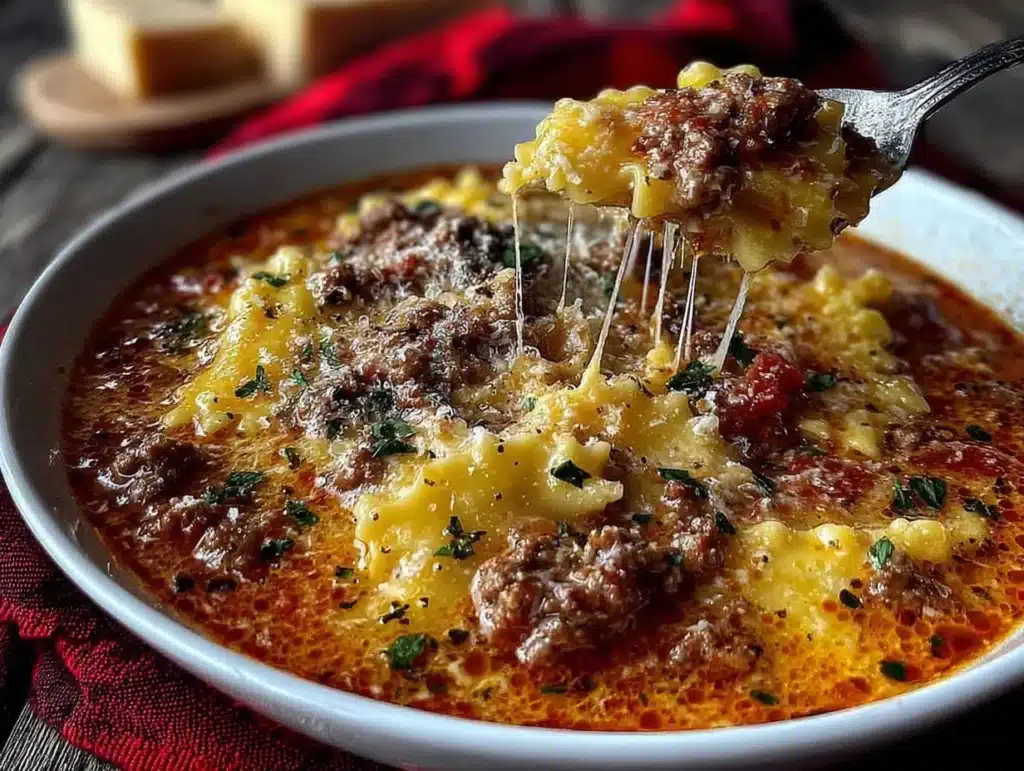 lasagna soup - featured image