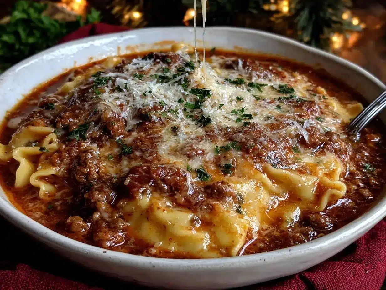 lasagna soup preparation steps