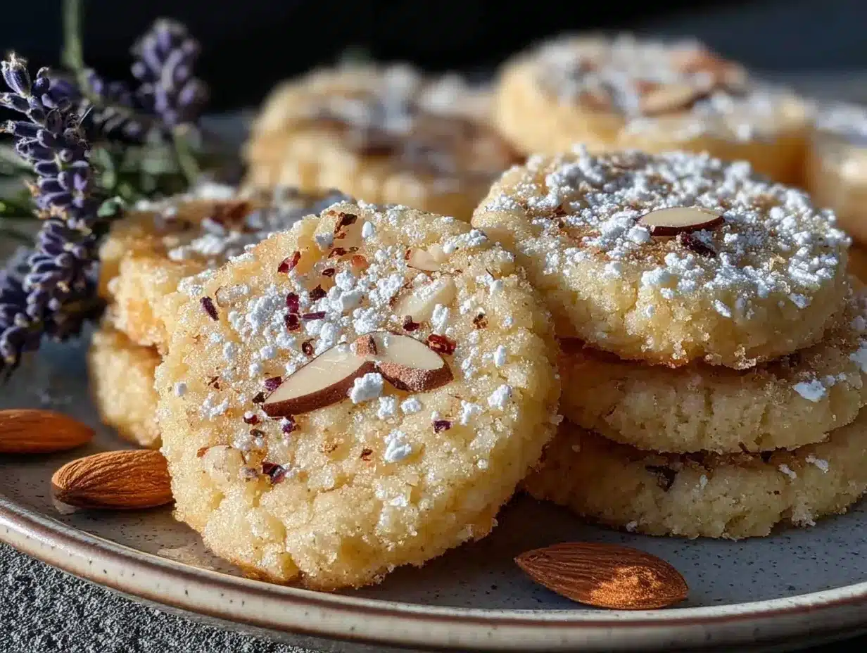 lavender butter cookies preparation steps