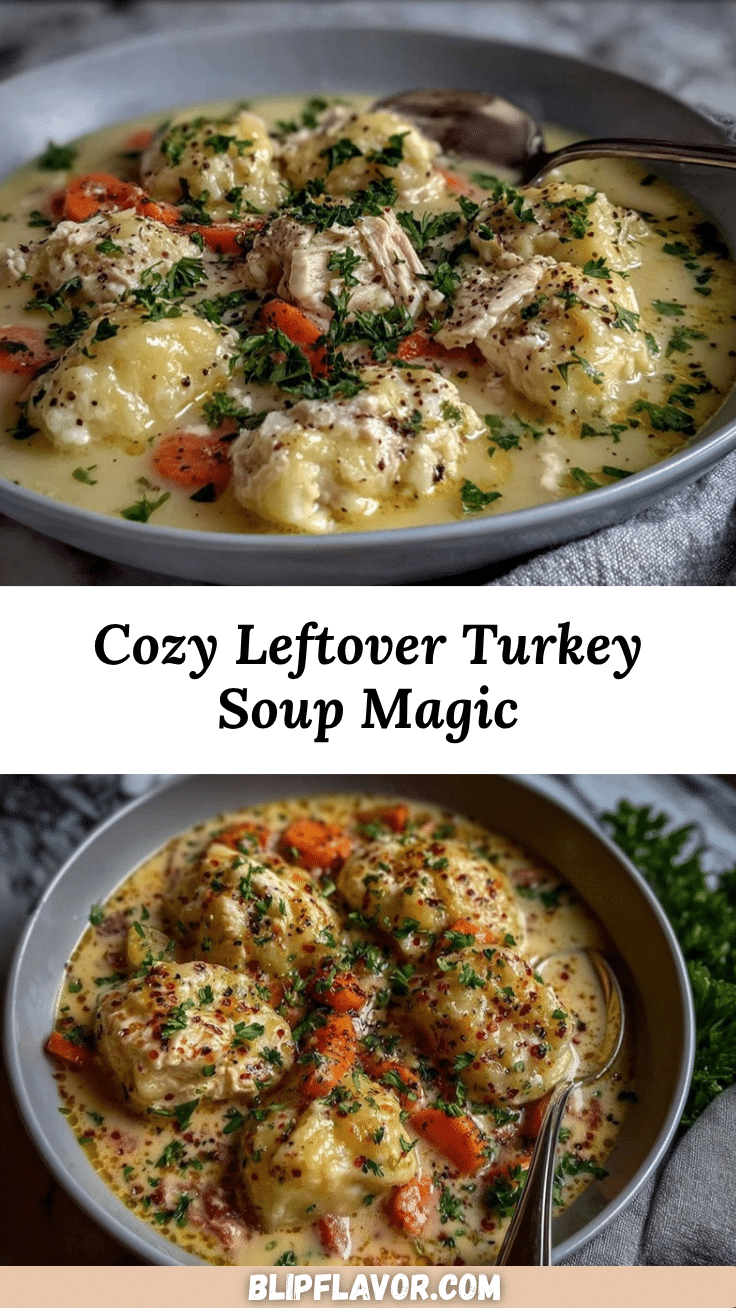 leftover turkey soup recipe