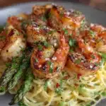 lemon asparagus pasta - featured image