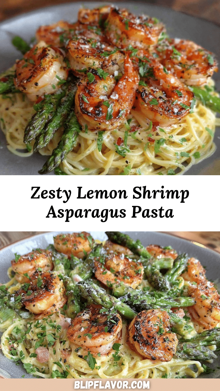 lemon asparagus pasta recipe