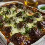 meatball casserole - featured image