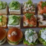 mini sandwiches for parties - featured image