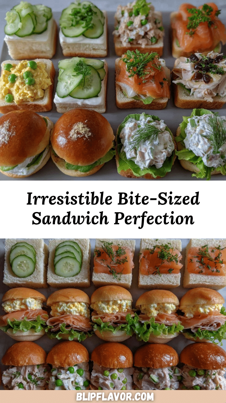 mini sandwiches for parties recipe