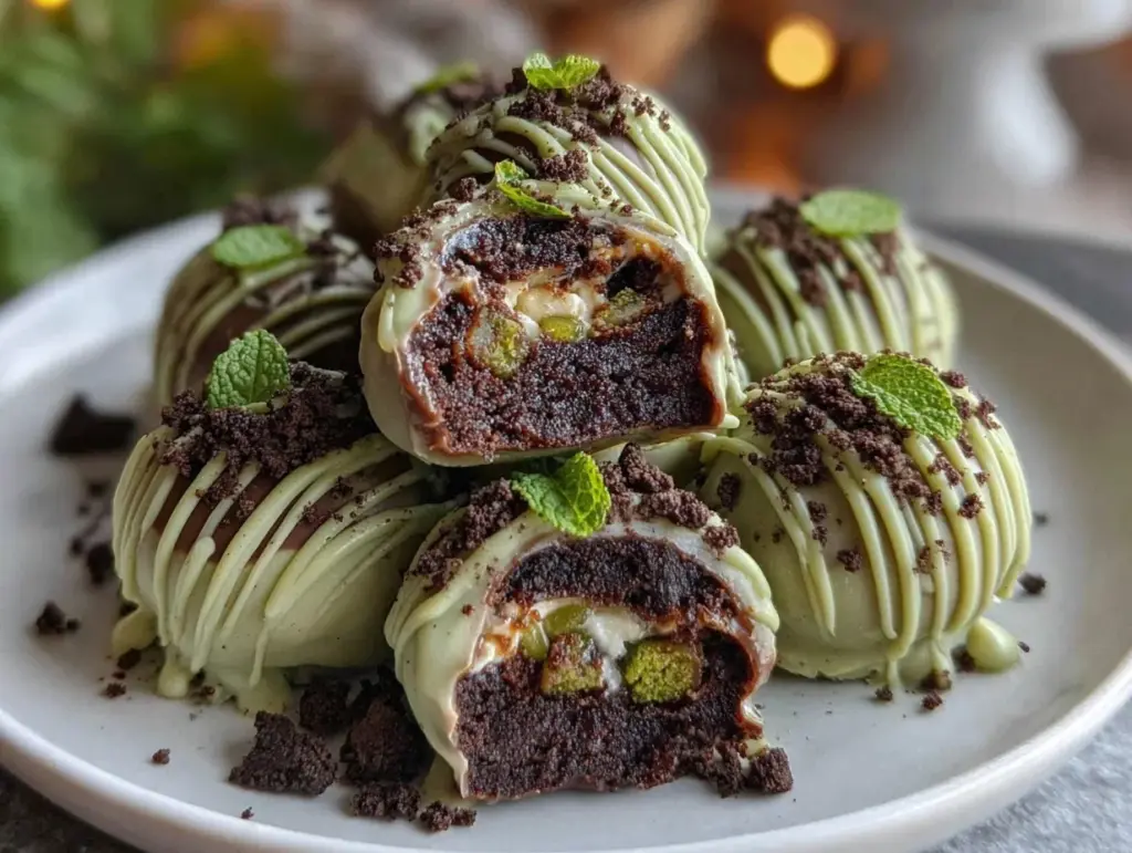 Mint Oreo Truffles - featured image