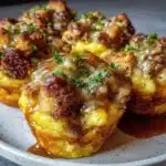 muffin tin turkey cups - featured image