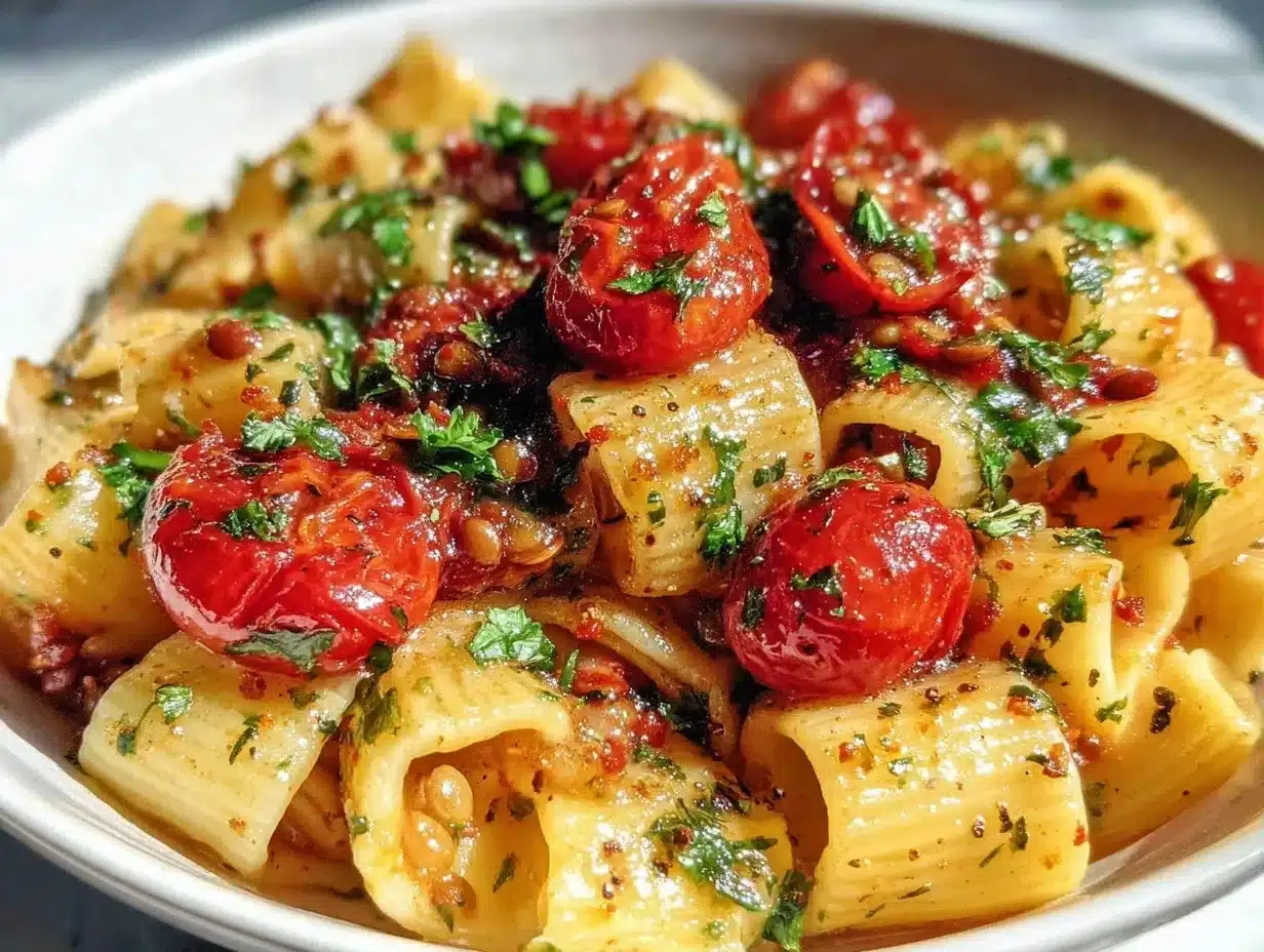 one-pot lentil pasta preparation steps