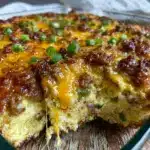 overnight breakfast casserole - featured image
