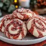 peppermint swirl cookies - featured image
