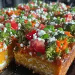 savory veggie bars - featured image