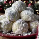 sugar-free snowball Christmas cookies - featured image