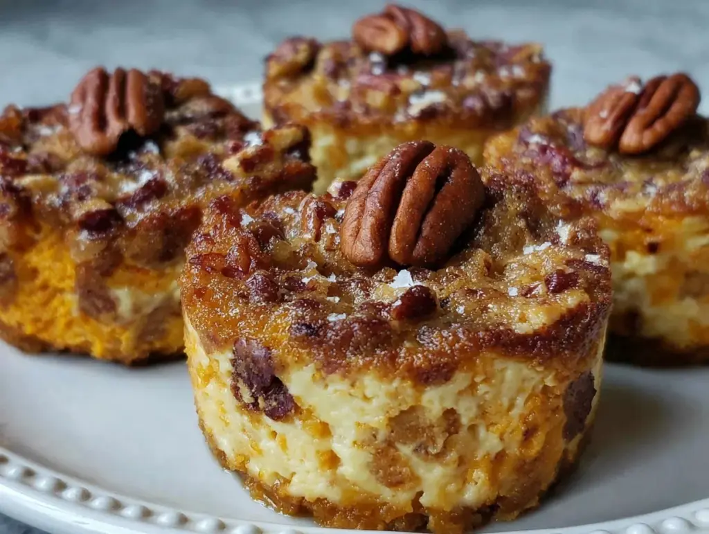 sweet potato casserole cups - featured image