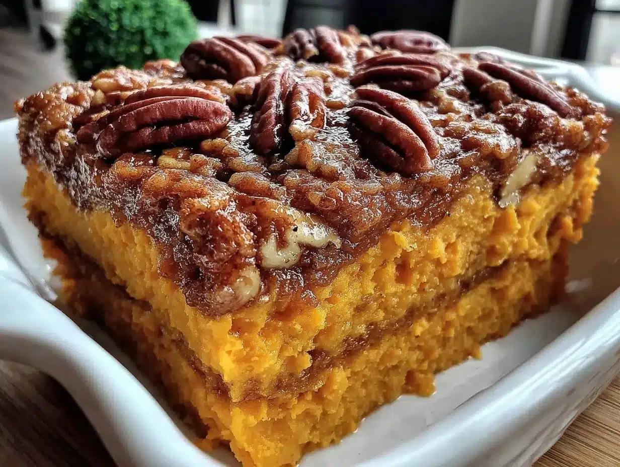 Sweet Potato Crunch Casserole preparation steps