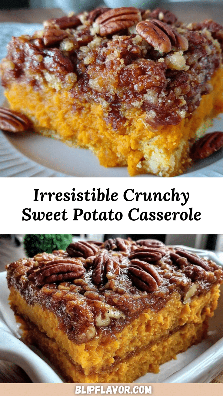 Sweet Potato Crunch Casserole recipe