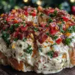 Taco Cheese Ball Wreath - featured image