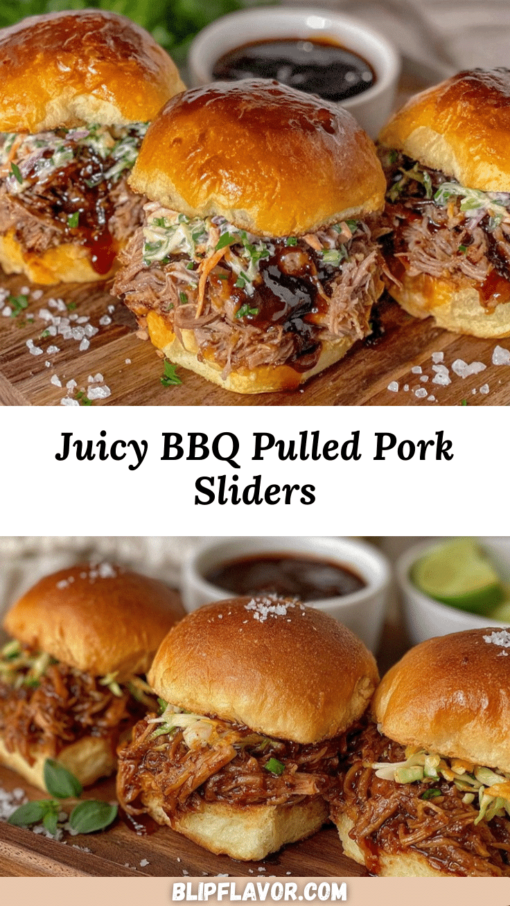 BBQ pulled pork sliders recipe