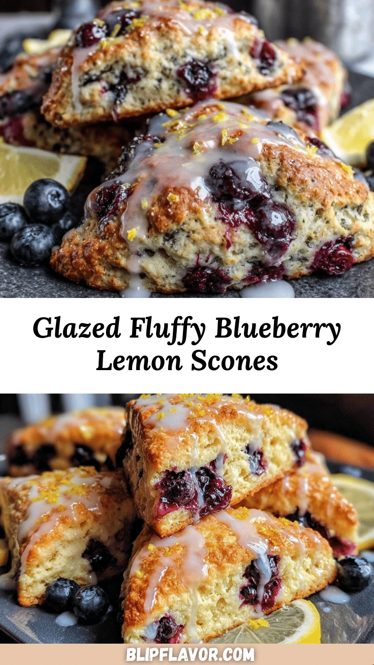 blueberry lemon scones recipe