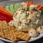 bunny butt cheese ball - featured image
