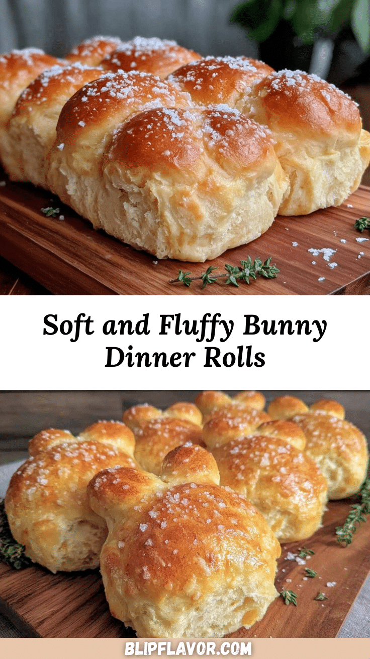 bunny shaped dinner rolls recipe