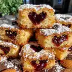 buttery linzer cookies - featured image