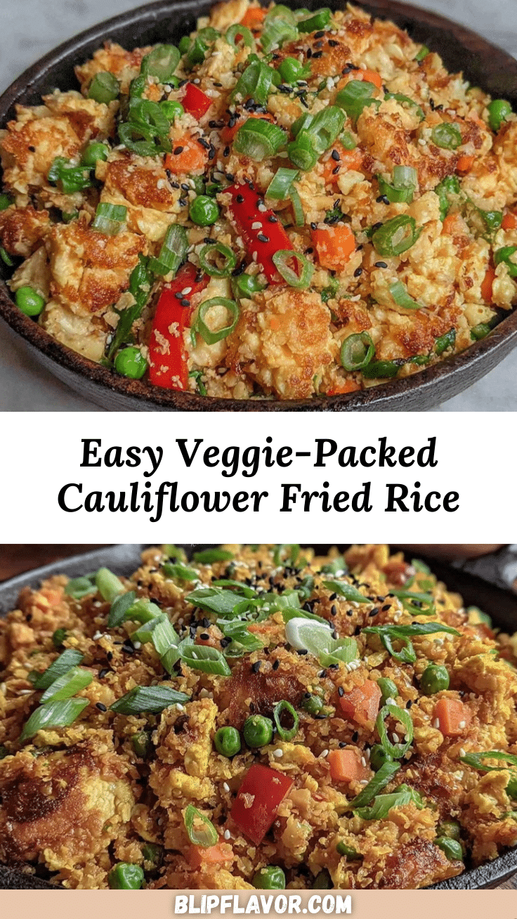 cauliflower fried rice recipe