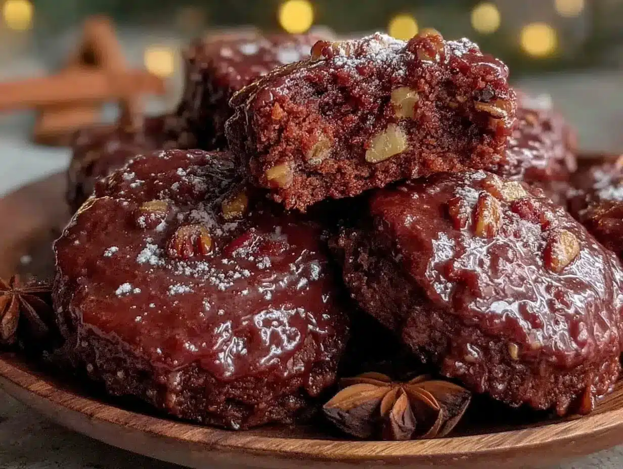 classic cozy lebkuchen cookies preparation steps