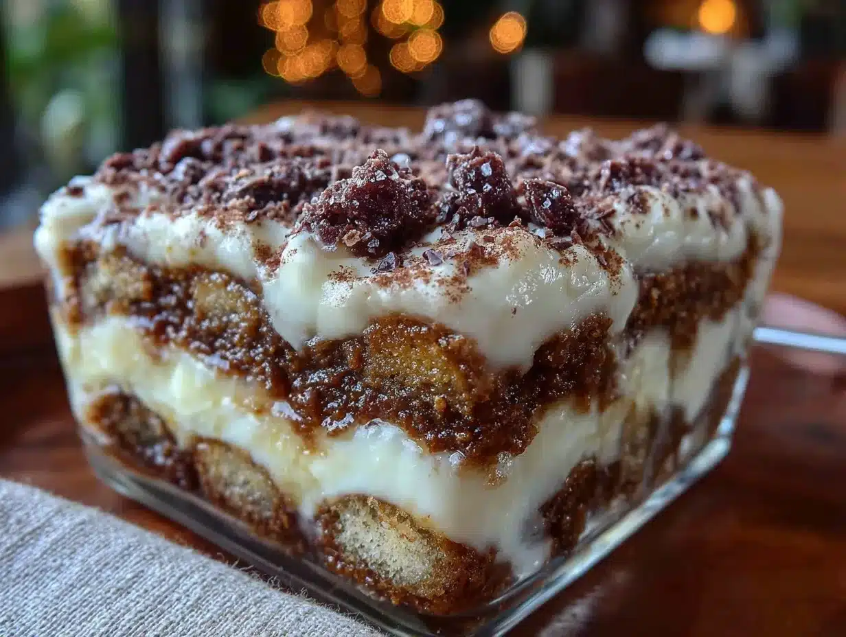 cozy gingerbread tiramisu preparation steps