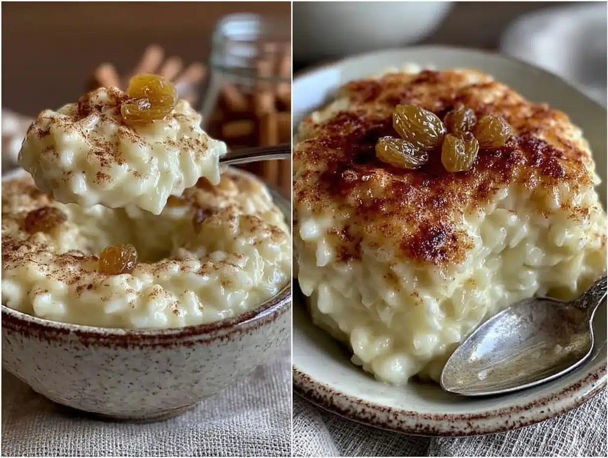 creamy classic rice pudding recipe preparation steps