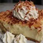 creamy coconut cream pie - featured image